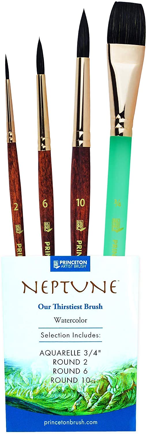 Princeton Neptune Watercolor Brushes