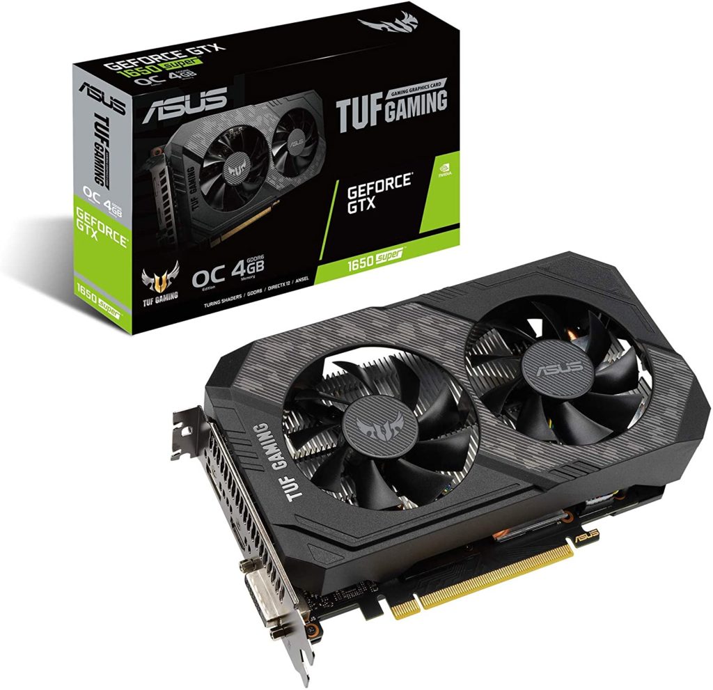 Asus TUF Gaming GeForce GTX 1650 Super Overclocked 4GB